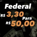 3,30 para 50,00 federal 