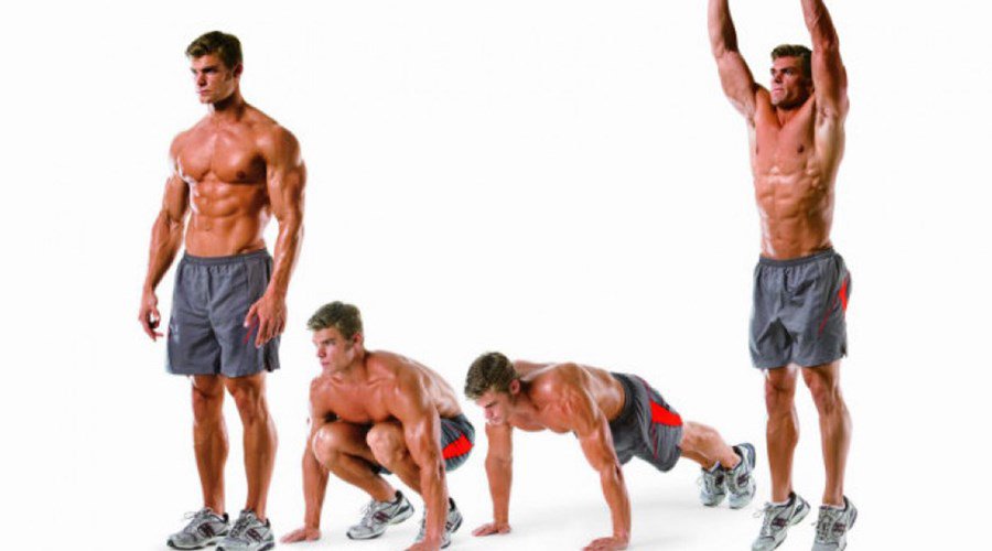 Gehe in den klassischen liegestütz. Was sind Burpees? | Marcel Schade | Advanced Personal Training
