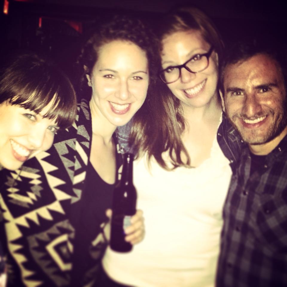 Dancing with Michaela and Rebecca, 2013