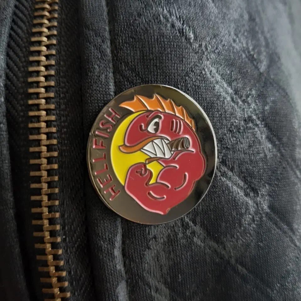 Pin metálico Los Simpsons Hellfish