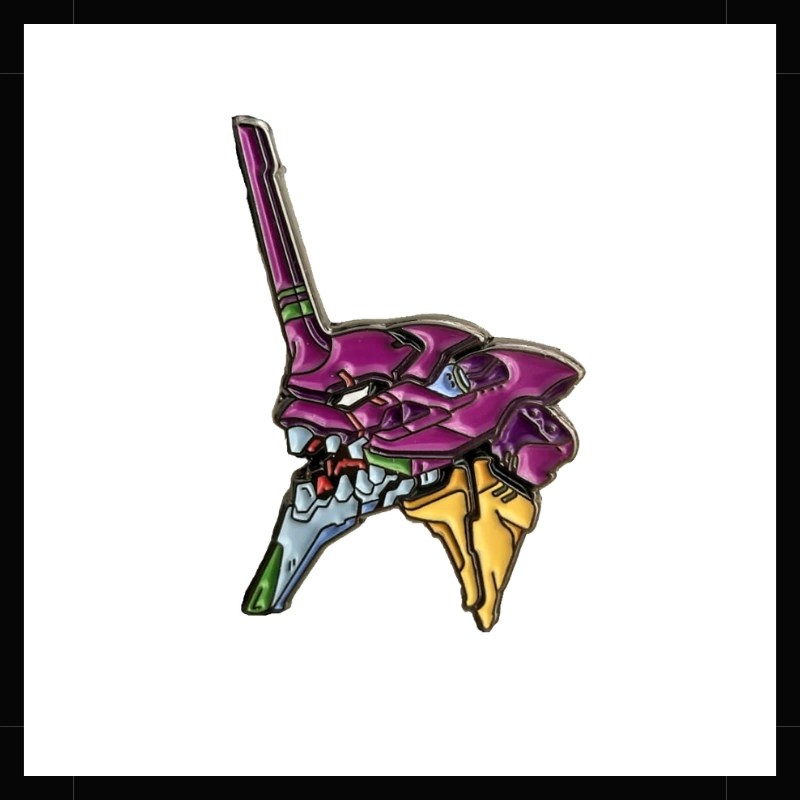 Pin Metálico Evangelion EVA-01
