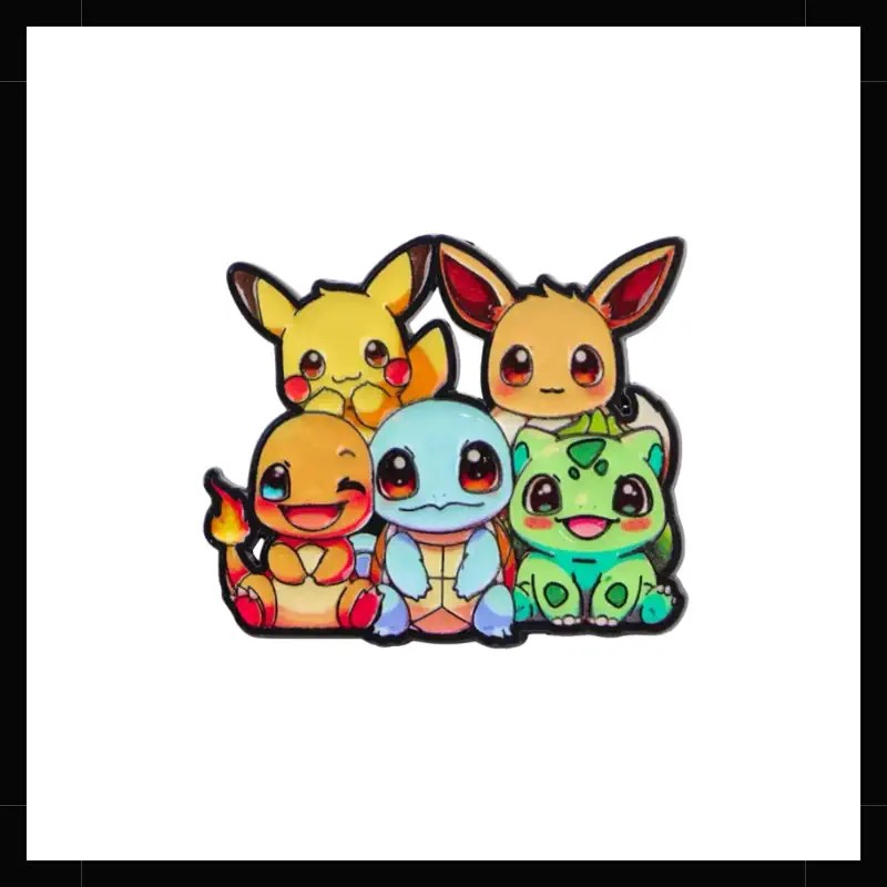 Pin Metálico Pokémon Kanto