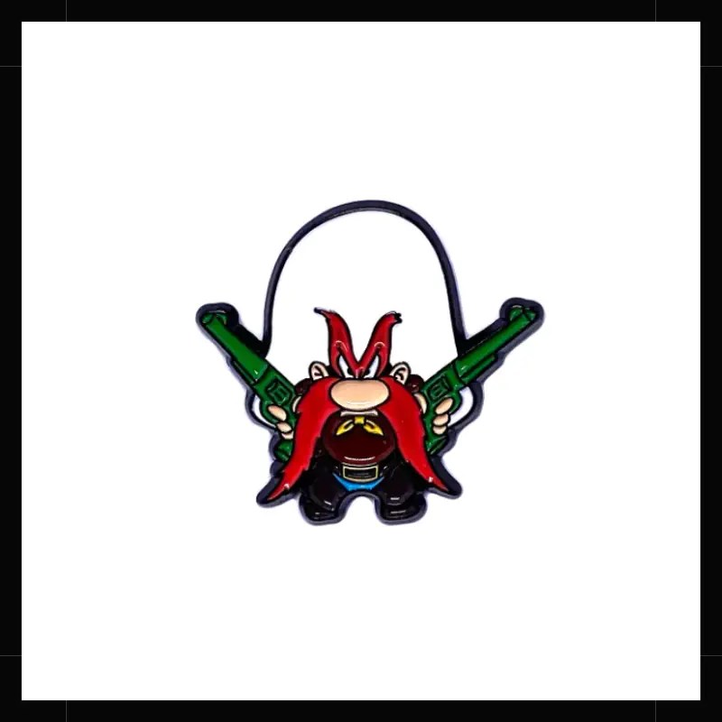 Pin Metálico Looney Tunes Sam Bigotes
