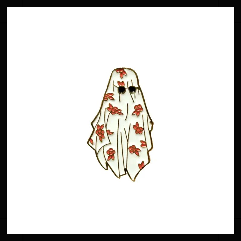 Pin Metálico Fantasma