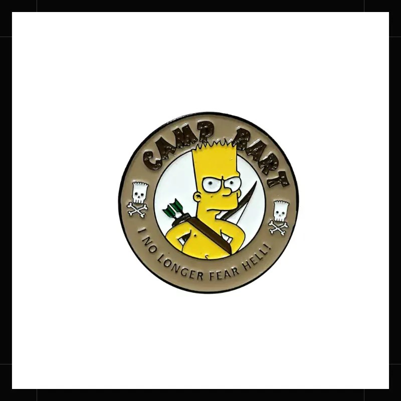 Pin Metálico Bart Simpson