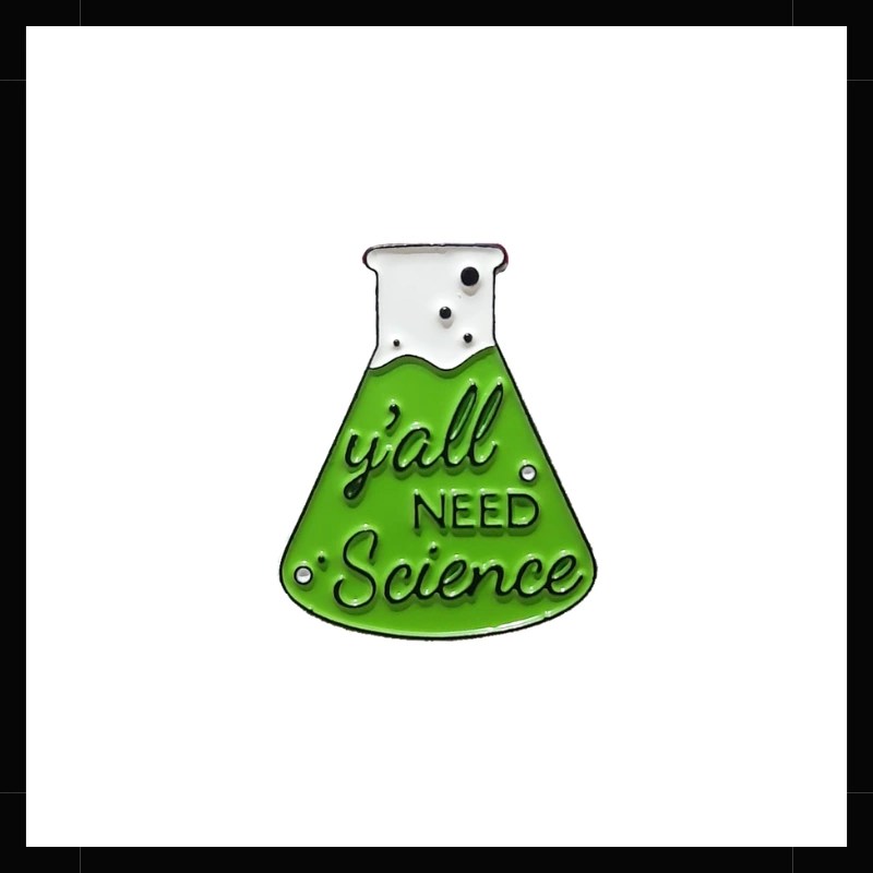 Pin Metálico Química Ciencia
