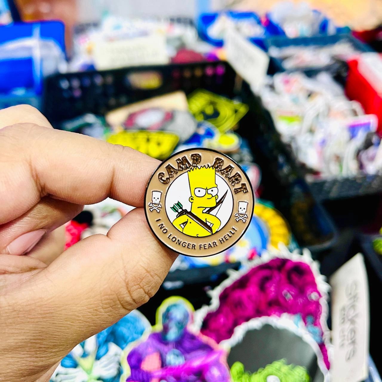 Pin metálico Bart Simpson