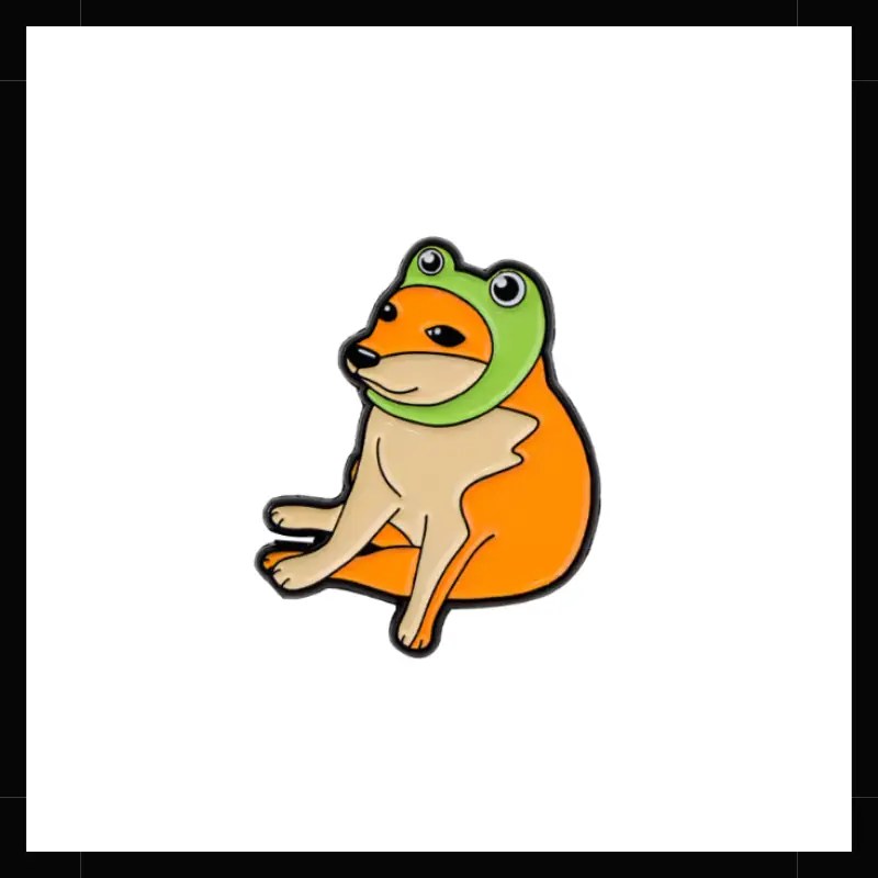 Pin Metálico Cheems Meme