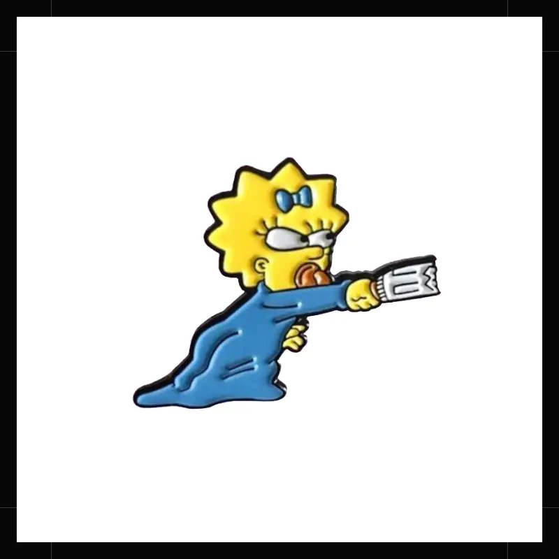 Pin Metálico Los Simpson Maggie