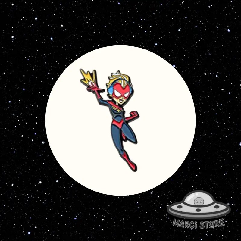 X-Mas Capitán Marvel Pin