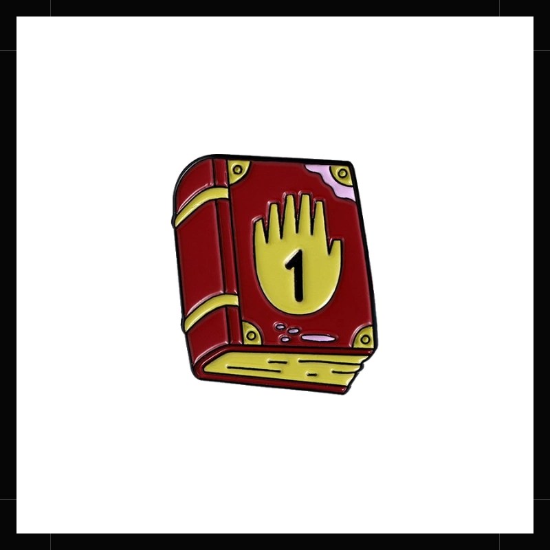 Pin Metálico Gravity Falls Diario 1