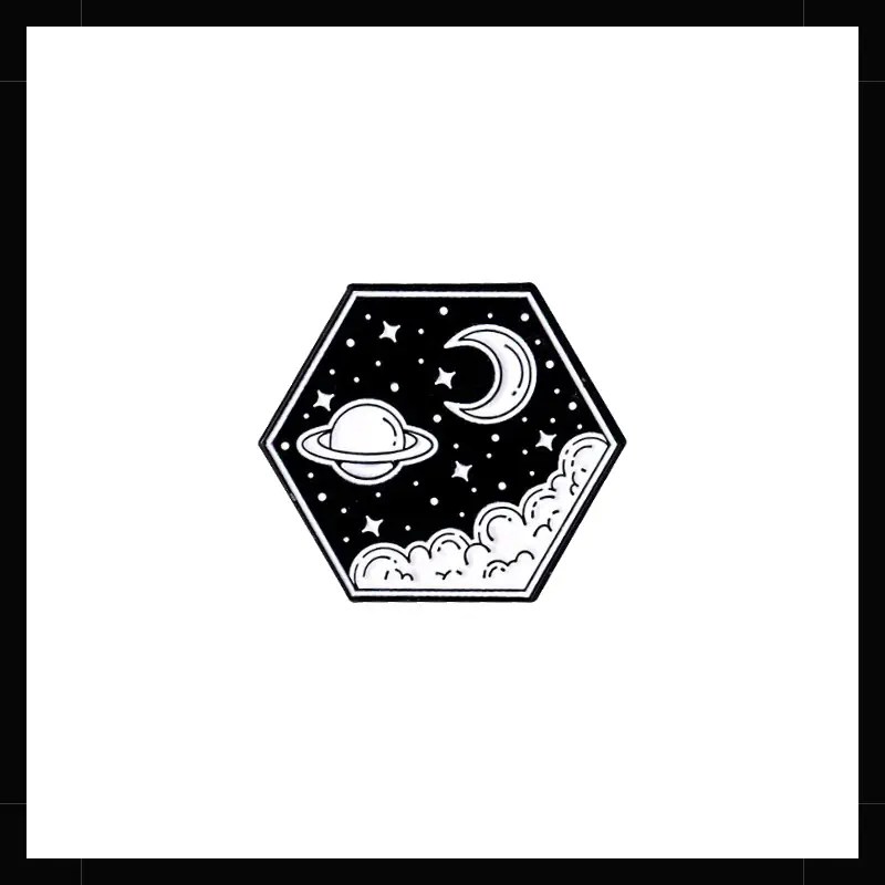 Pin Metálico Espacial
