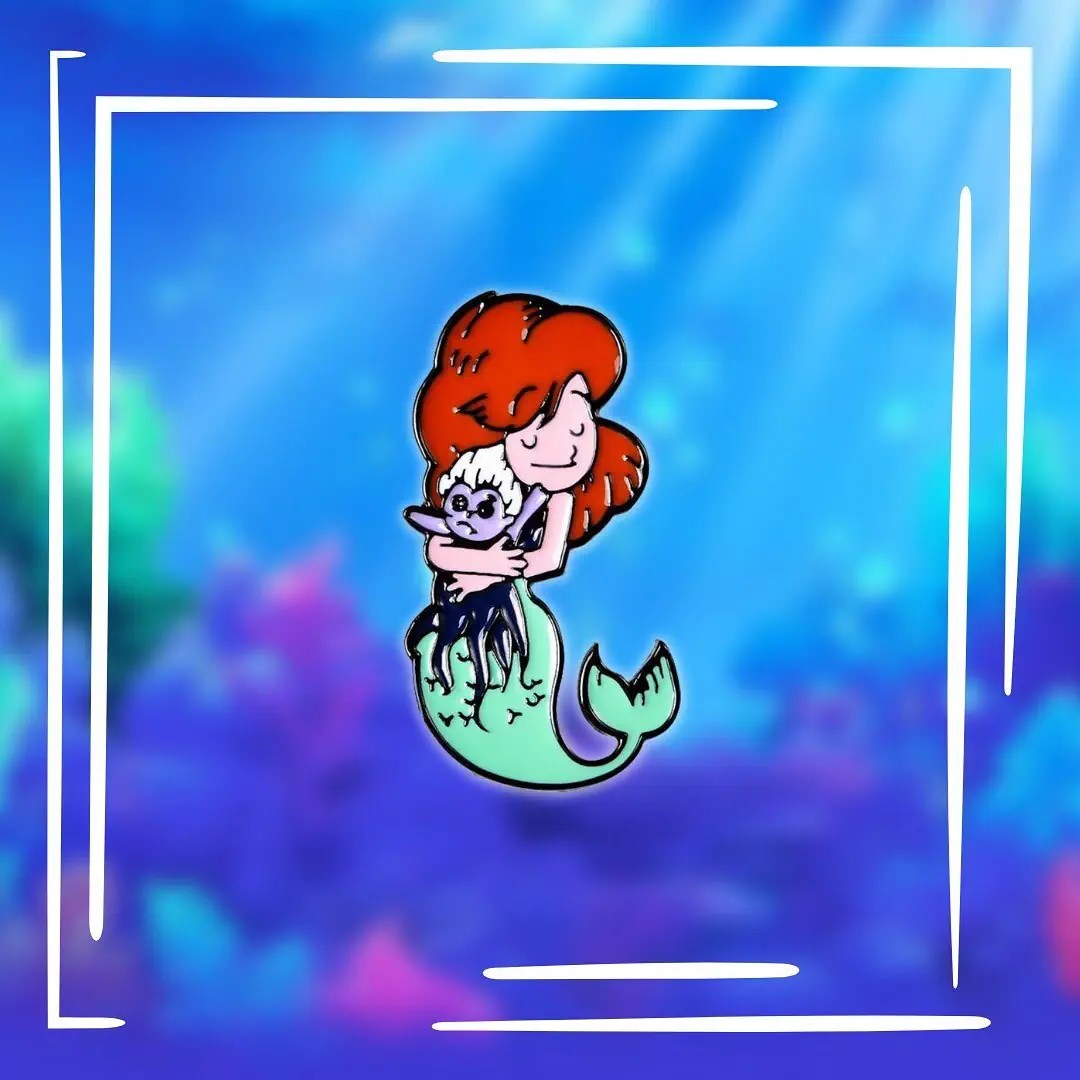 Pin metálico La Sirenita Ariel