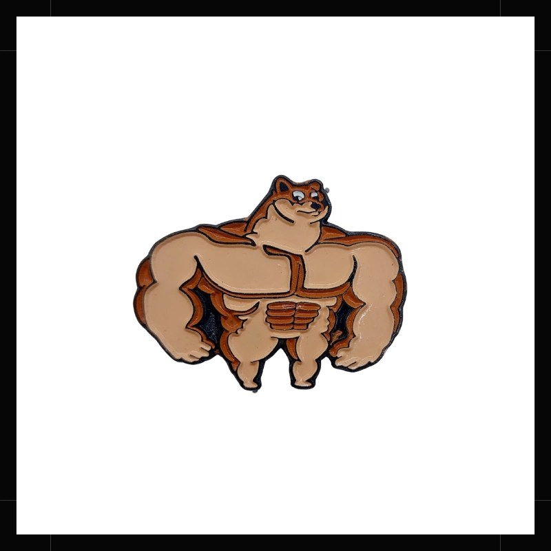 Evil Cheems Pin