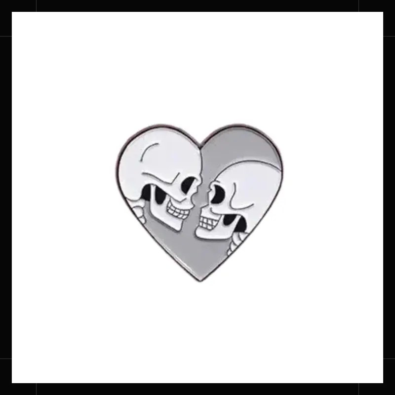 Pin metálico Corazón