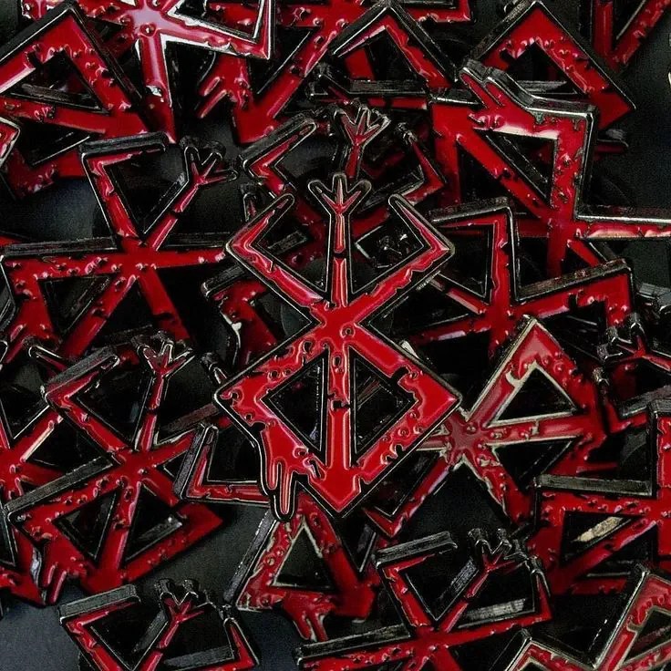 Pin Metálico Berserk Anime