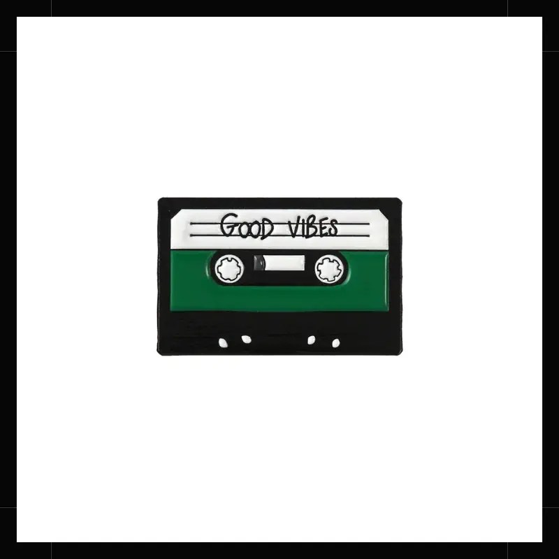Pin Metálico Cassette