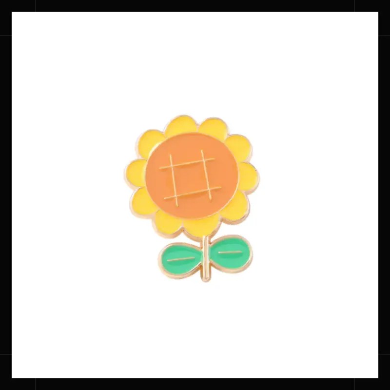 Pin Metálico Girasol