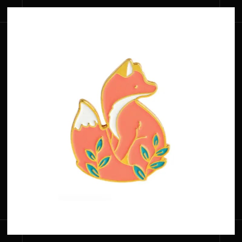 Pin Metálico Zorro