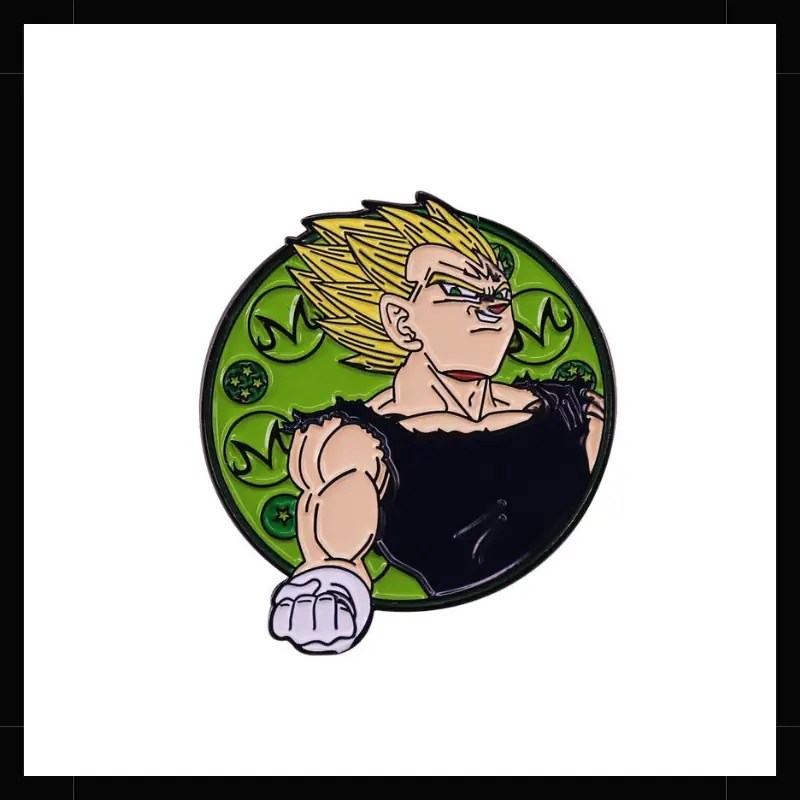 Pin Metálico Vegeta Majin