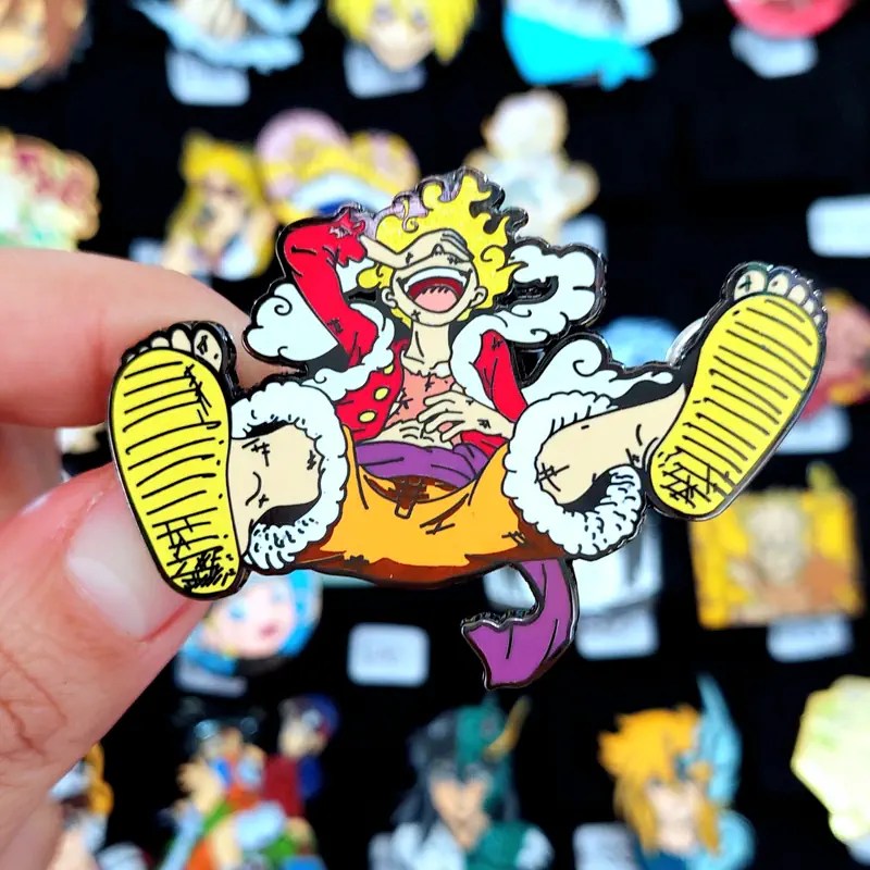 Pin Metálico Luffy One Piece Gear 5