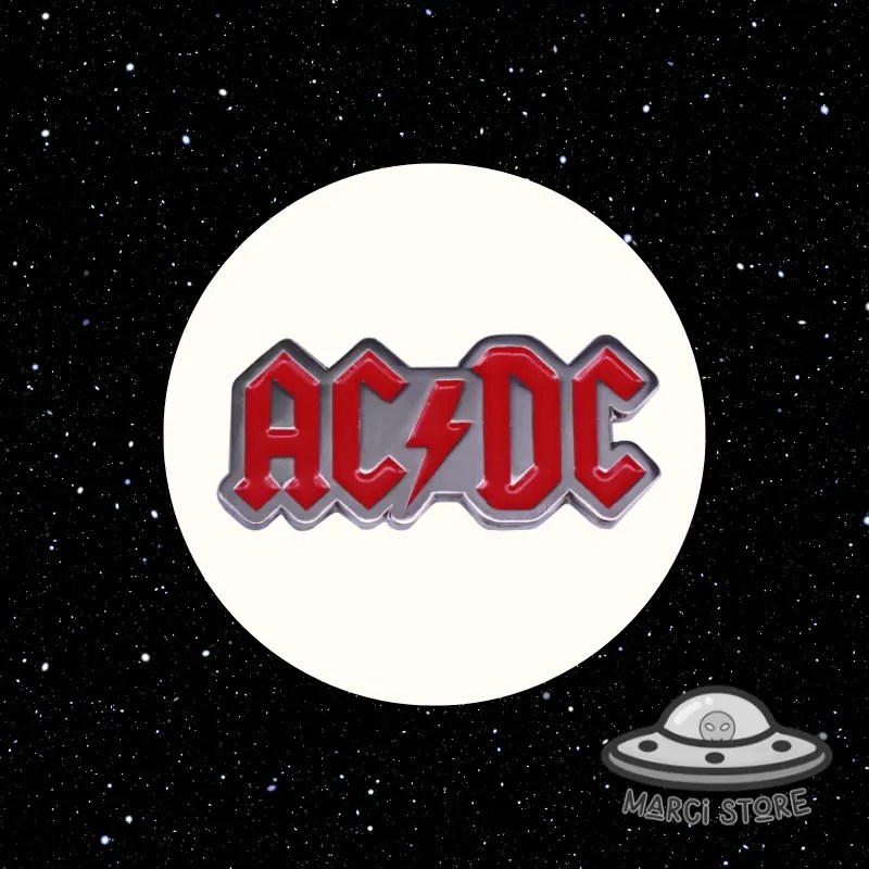 AC/DC Logo Pin
