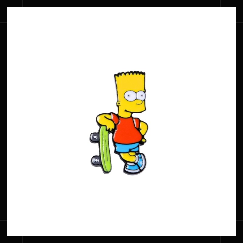 Pin Metálico Bart Simpson