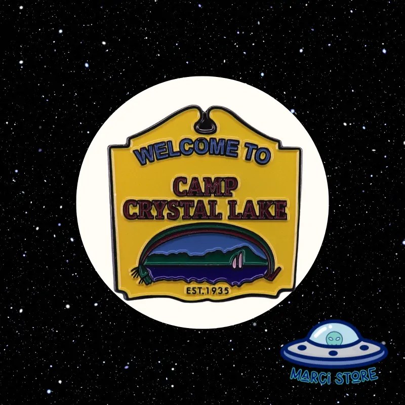 Campamento Crystal Lake Pin
