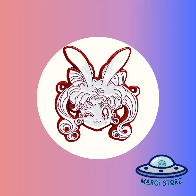 Chibi Moon Pin
