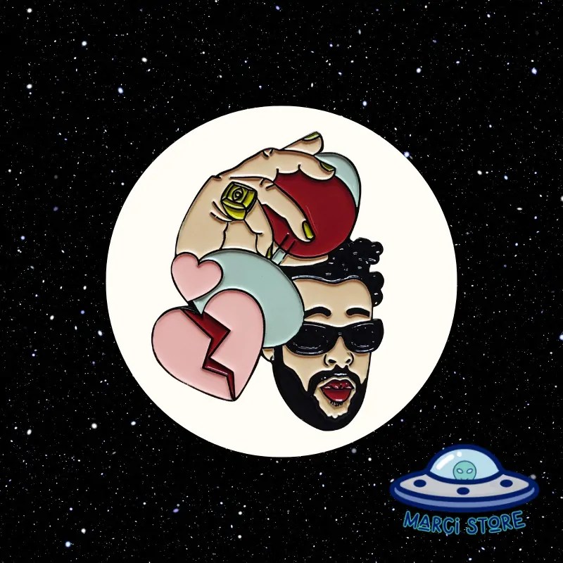 Bad Bunny - Corazón Roto Pin