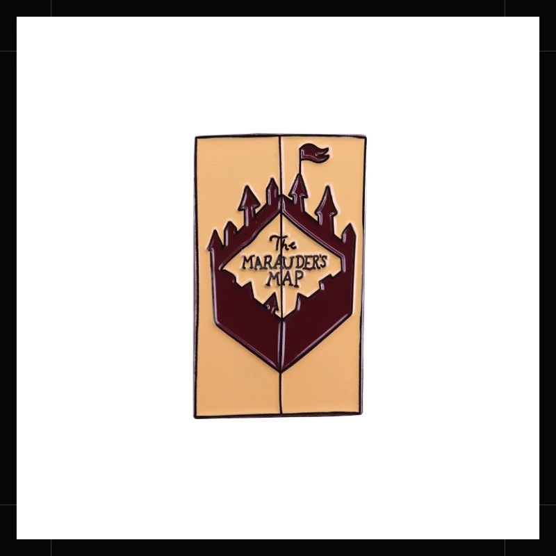 Pin Mapa del Merodeador Harry Potter