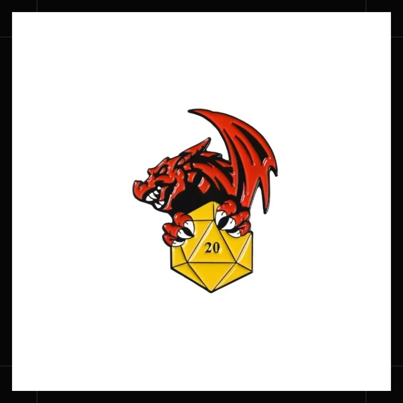 Pin Calabozos y Dragones