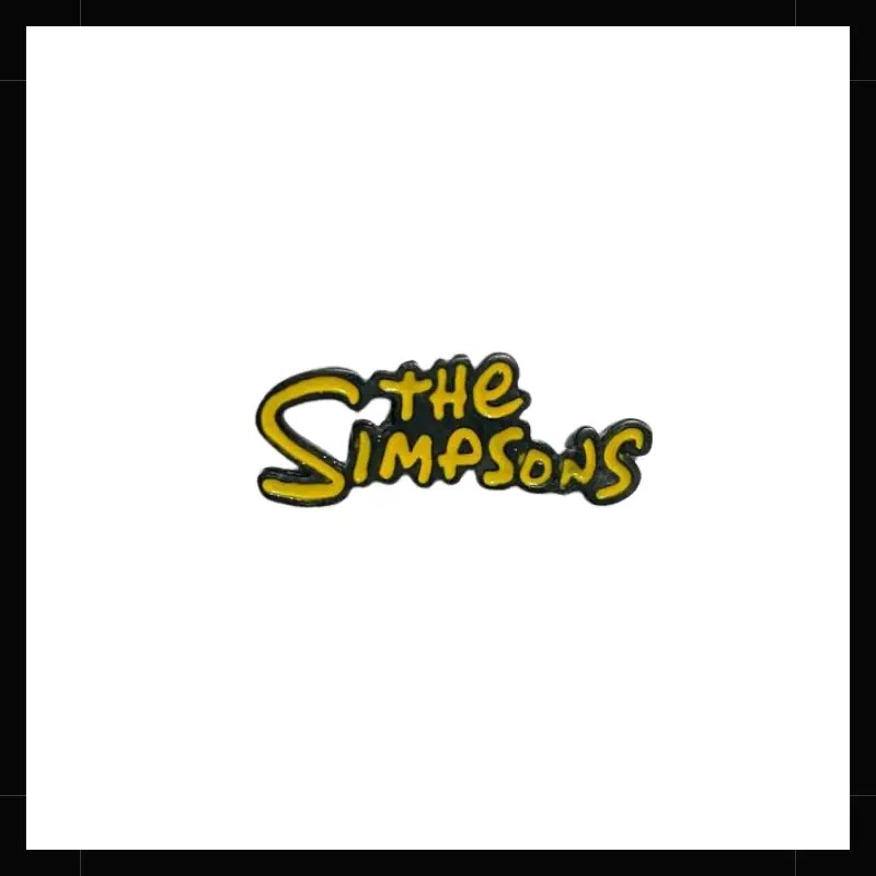 Los Simpson Caricaturas pin metálico