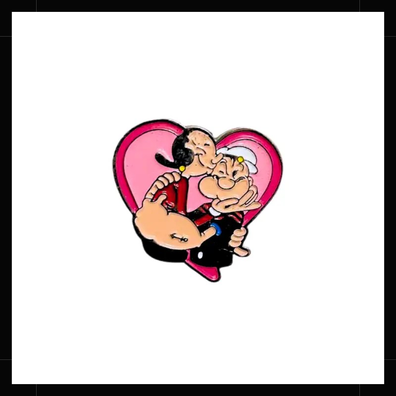 Popeye el marino pin metálico