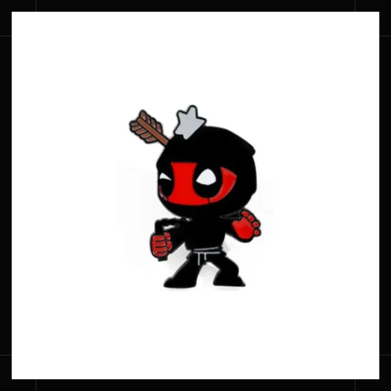 Pin Metálico Deadpool Ninja