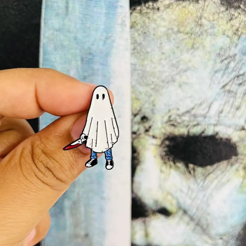 Pin Metálico Fantasma Michael Myers Halloween