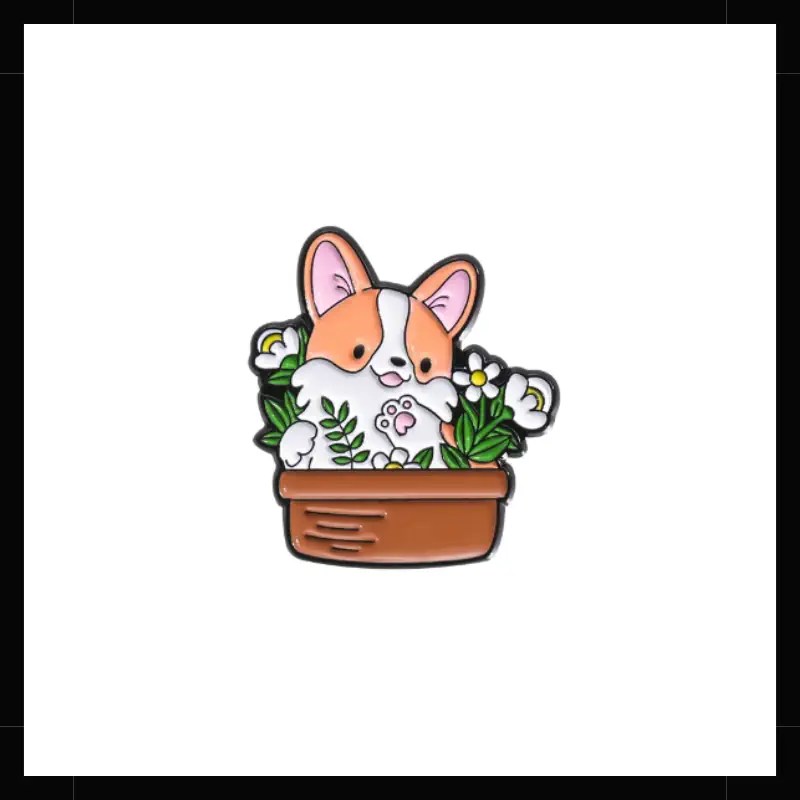 Pin Metálico Perrito