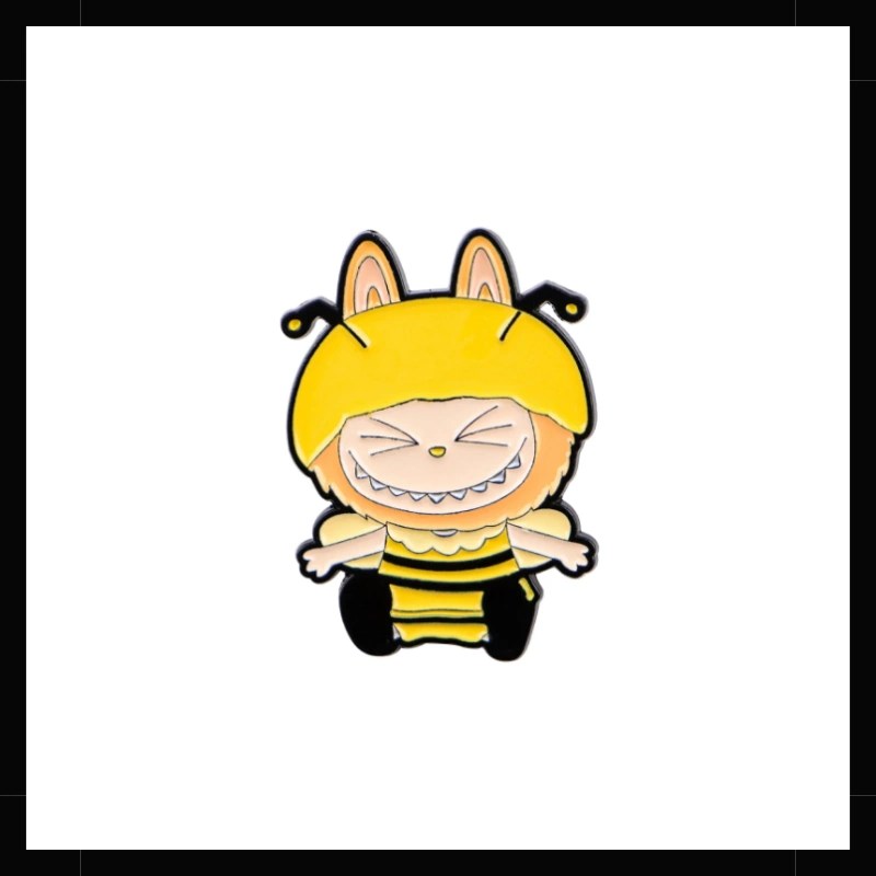 Pin Labubu Abejita