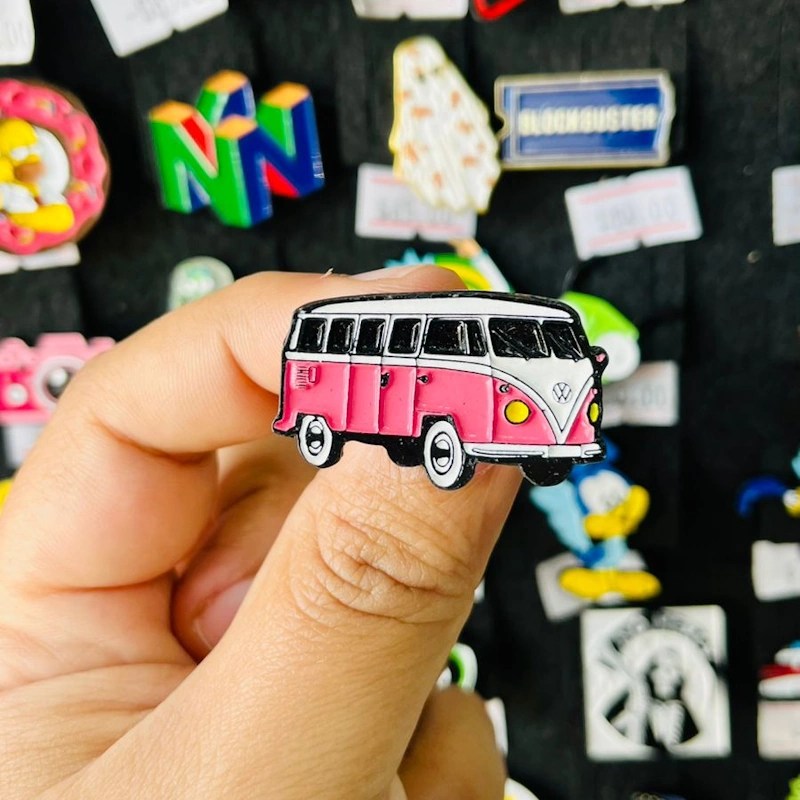 Pin Kombi Rosa