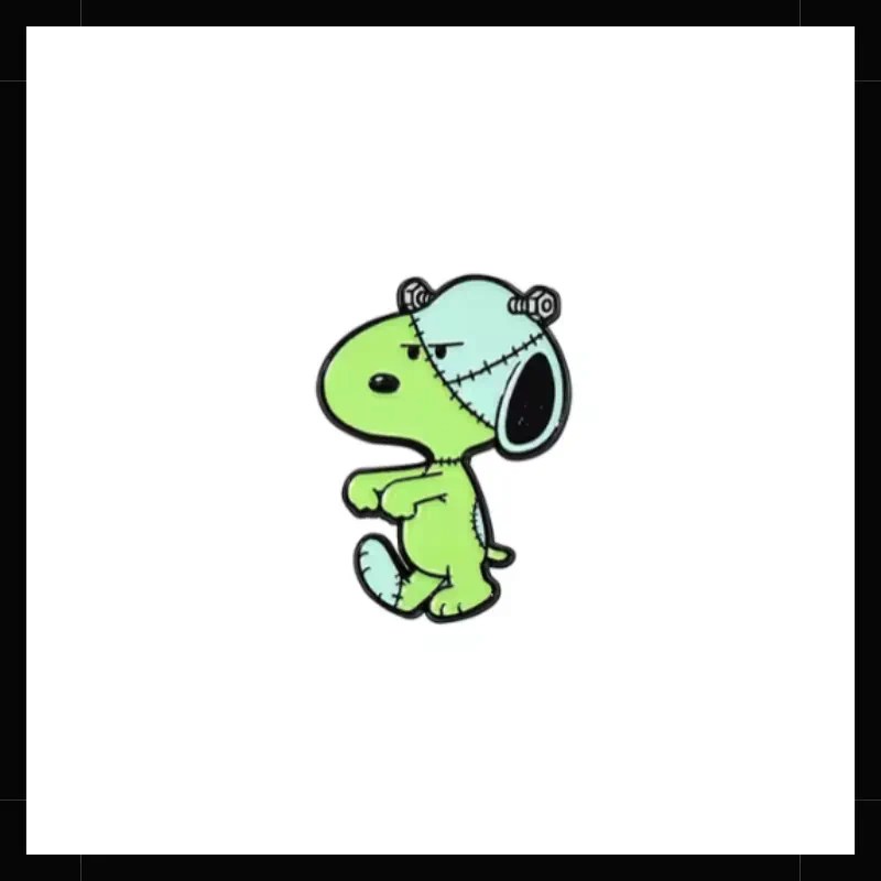 Pin Snoopy Frankenstein