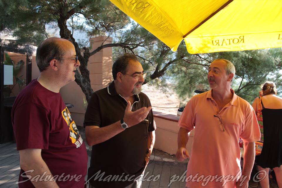 Con Mario Azzolini e Daniele Billitteri