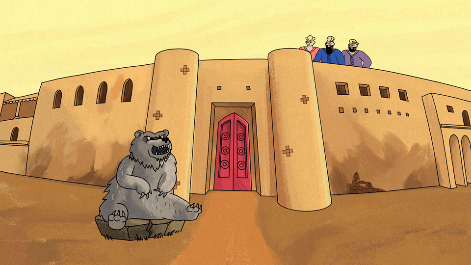 Brothers encounter the bear