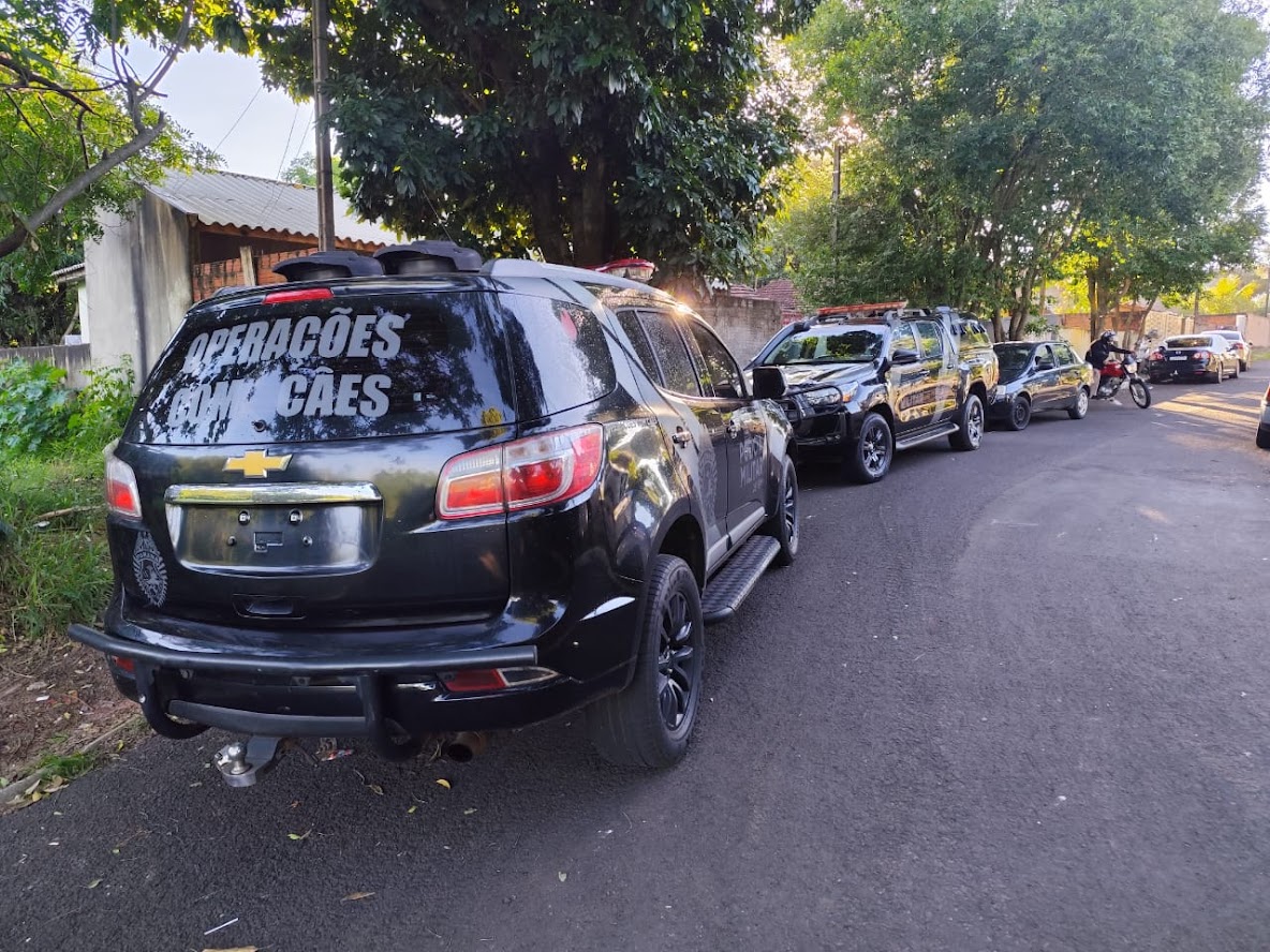 Operação do Gaeco em Ponta Grossa e outros 14 municípios combate crime organizado