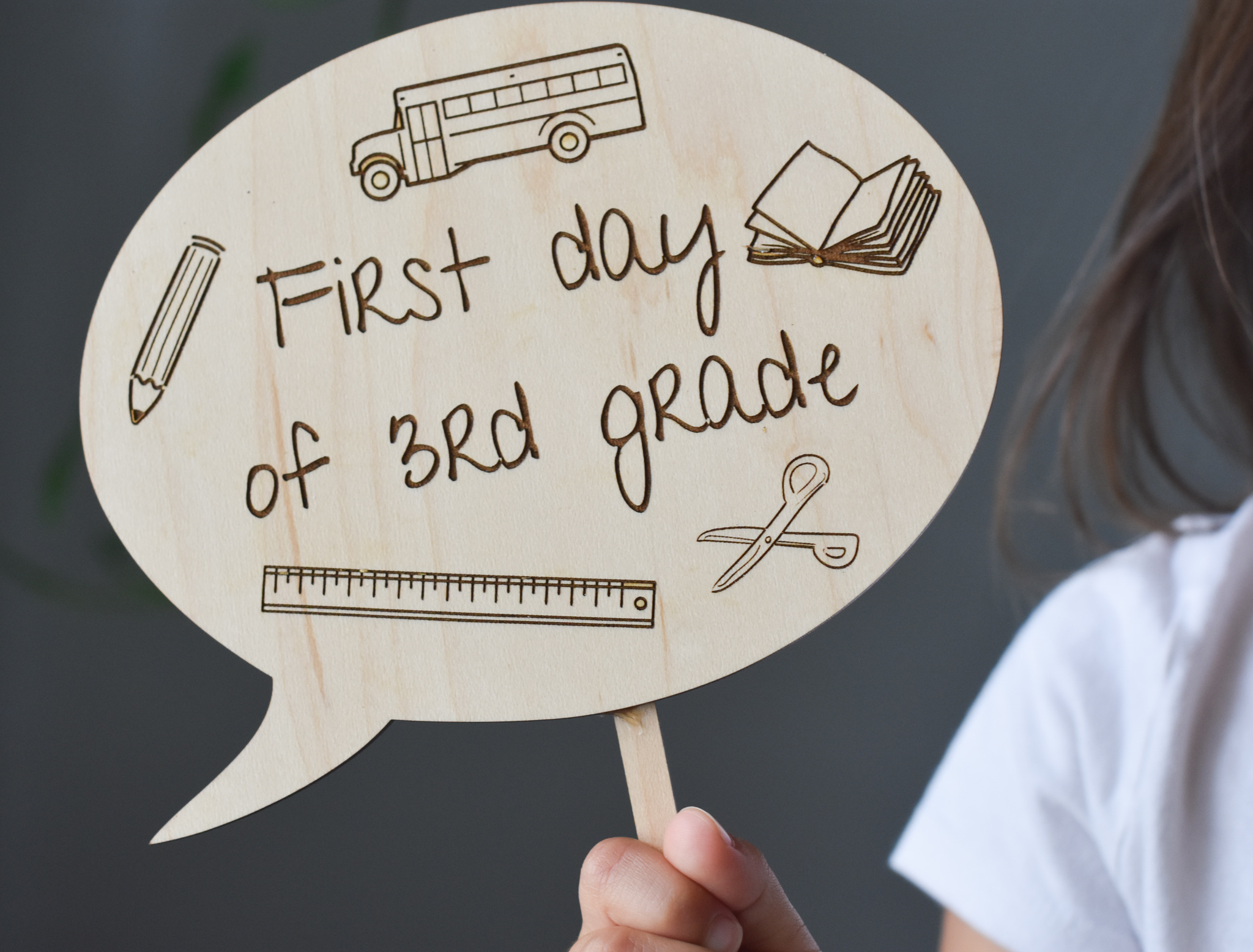 First Day of School Photo Prop
