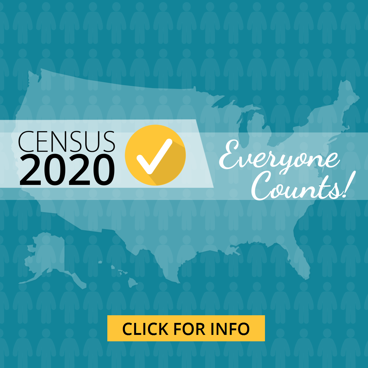 Census 2020 widget - green