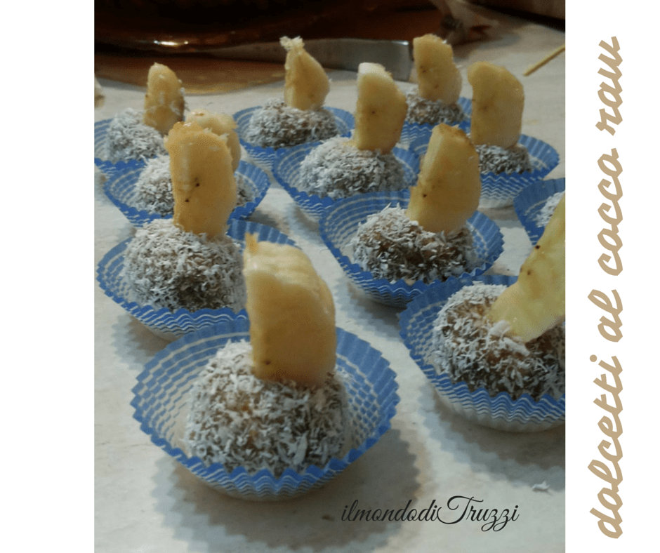 dolcetti al cocco raw