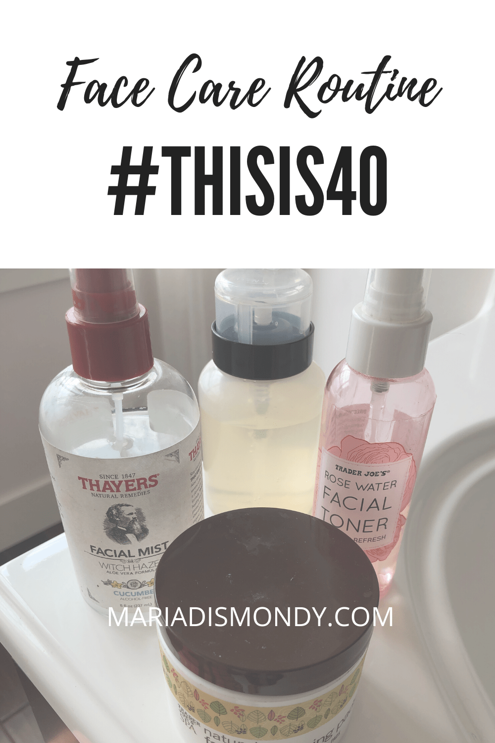 Face Care Routine #ThisIs40-I am turning 42 this month and I don’t have a very good facial care routine. My face is starting to show it’s age and I figured I would start testing out some products and committing myself to a new routine.
#FaceCare #SelfCare #FacialCareRoutine