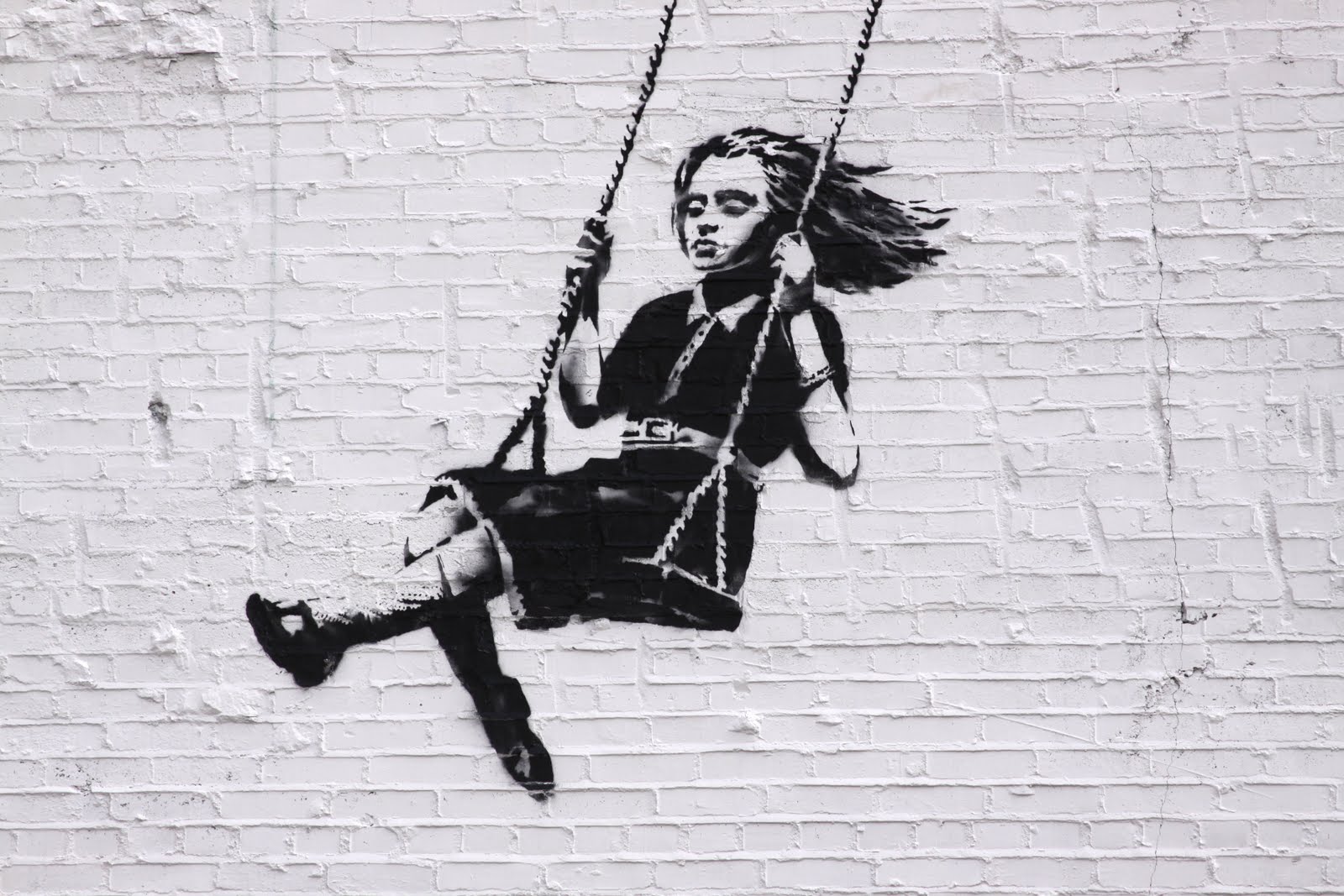 Banksy's graffiti