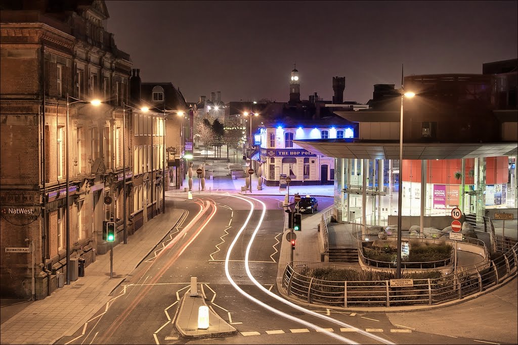 Warrington's bus station