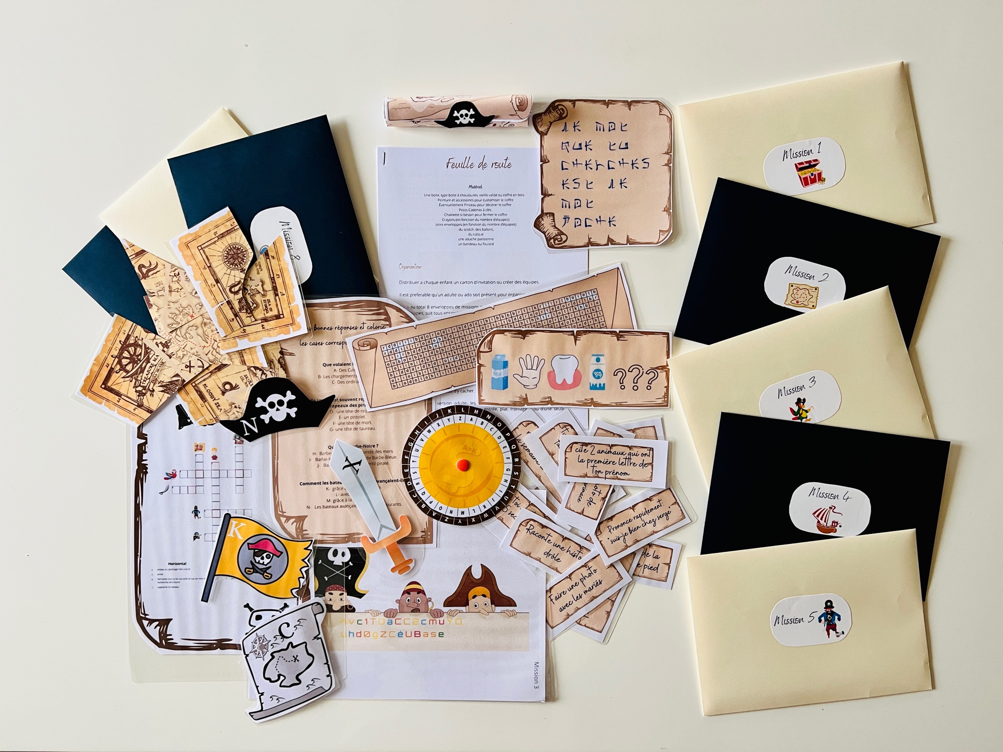 Escape Game pour Mariage Le Piratius Jeu pour les enfants Mariage